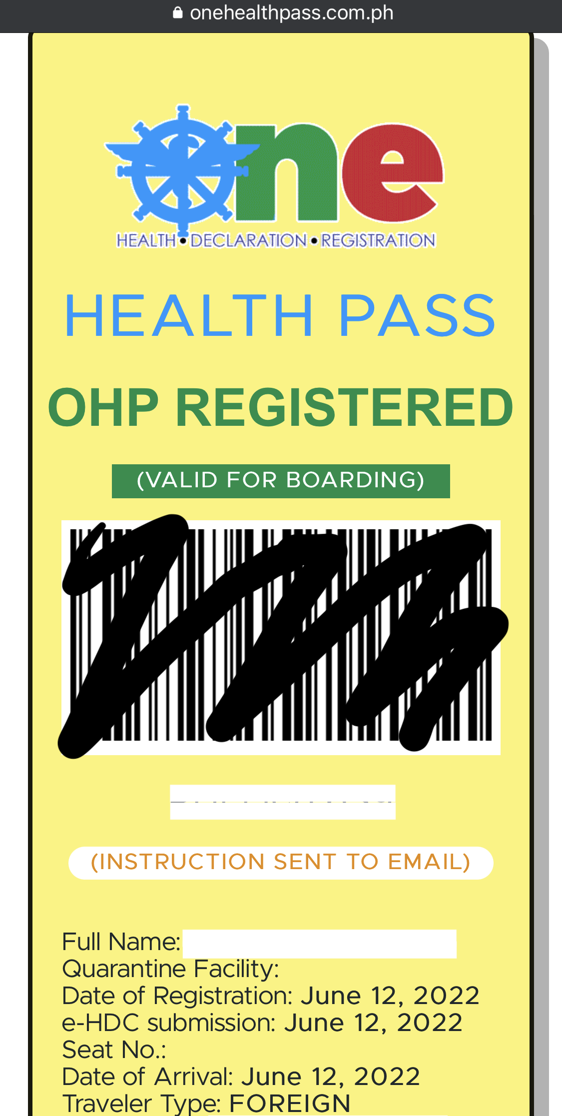 One Health Pass